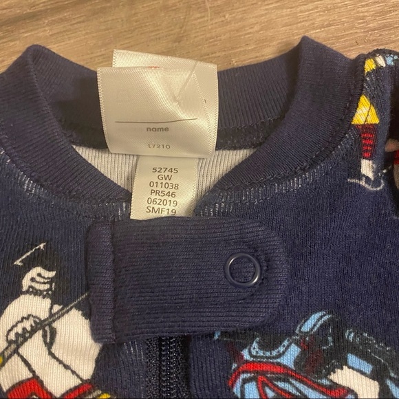 Hanna Andersson Winter Infant NWT Zip Sleeper Polar Bear Kitty Mouse - Picture 3 of 7